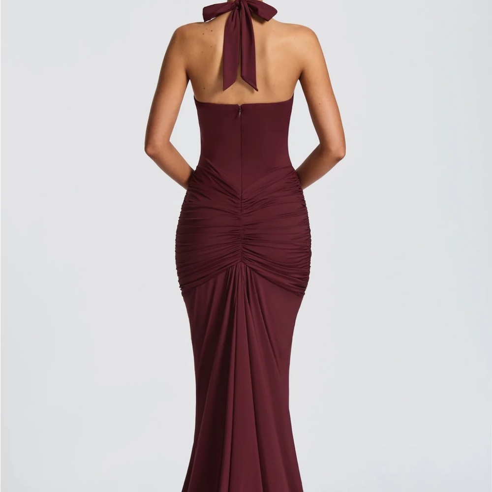 Babyboo Rosetta Maxi Dress in Cherry Lacquer - Picture 5 of 5